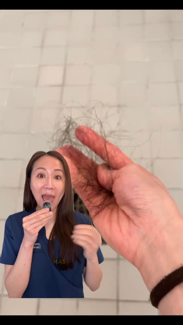 Instagram post by @derm.talk for NIOXIN. Caption reads: Hair thinning can be emotional, especially when it....