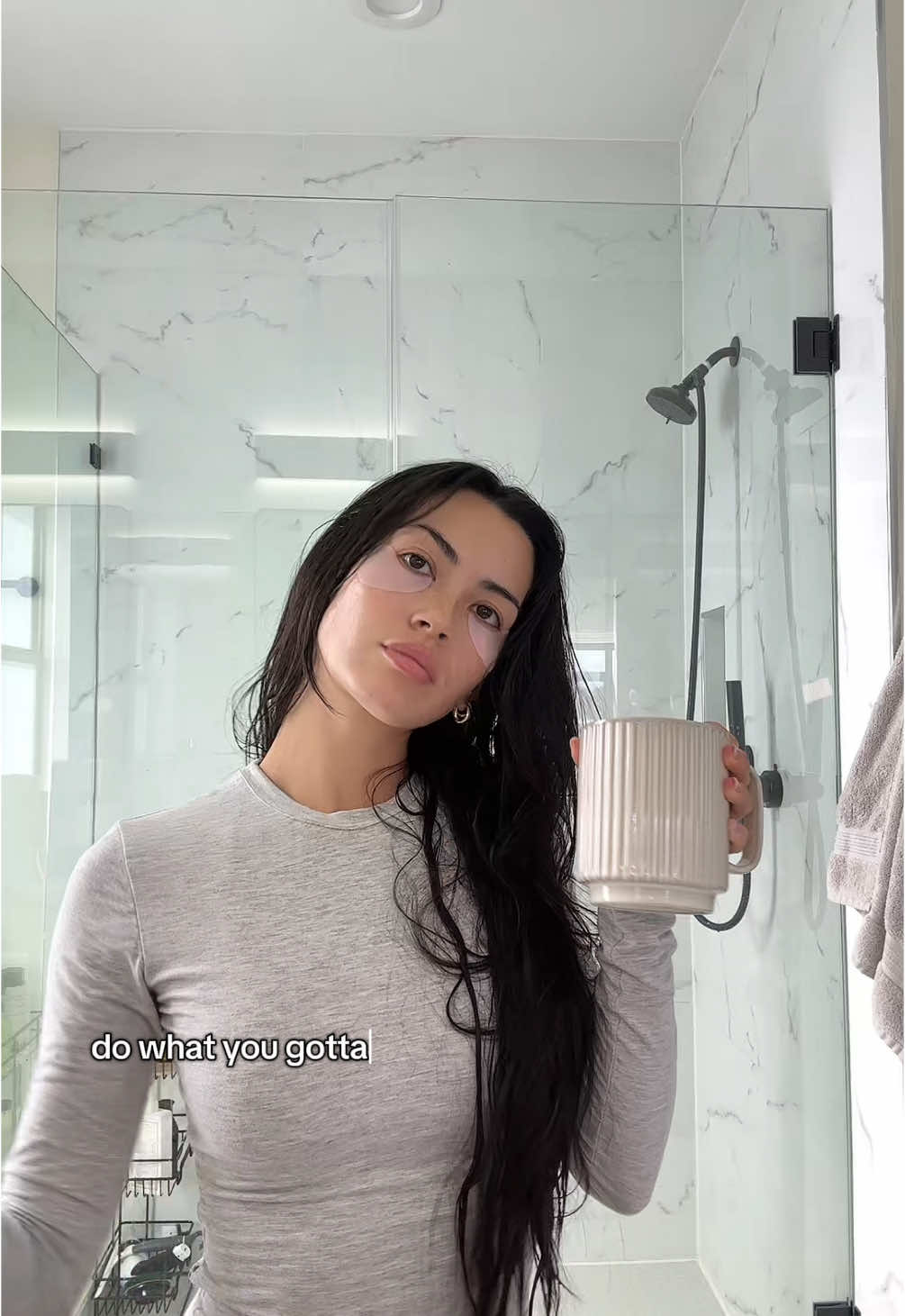 TikTok post by @zarahbutler for The Good Patch. Caption reads: A much needed pick-me-up using @The Good Patch....