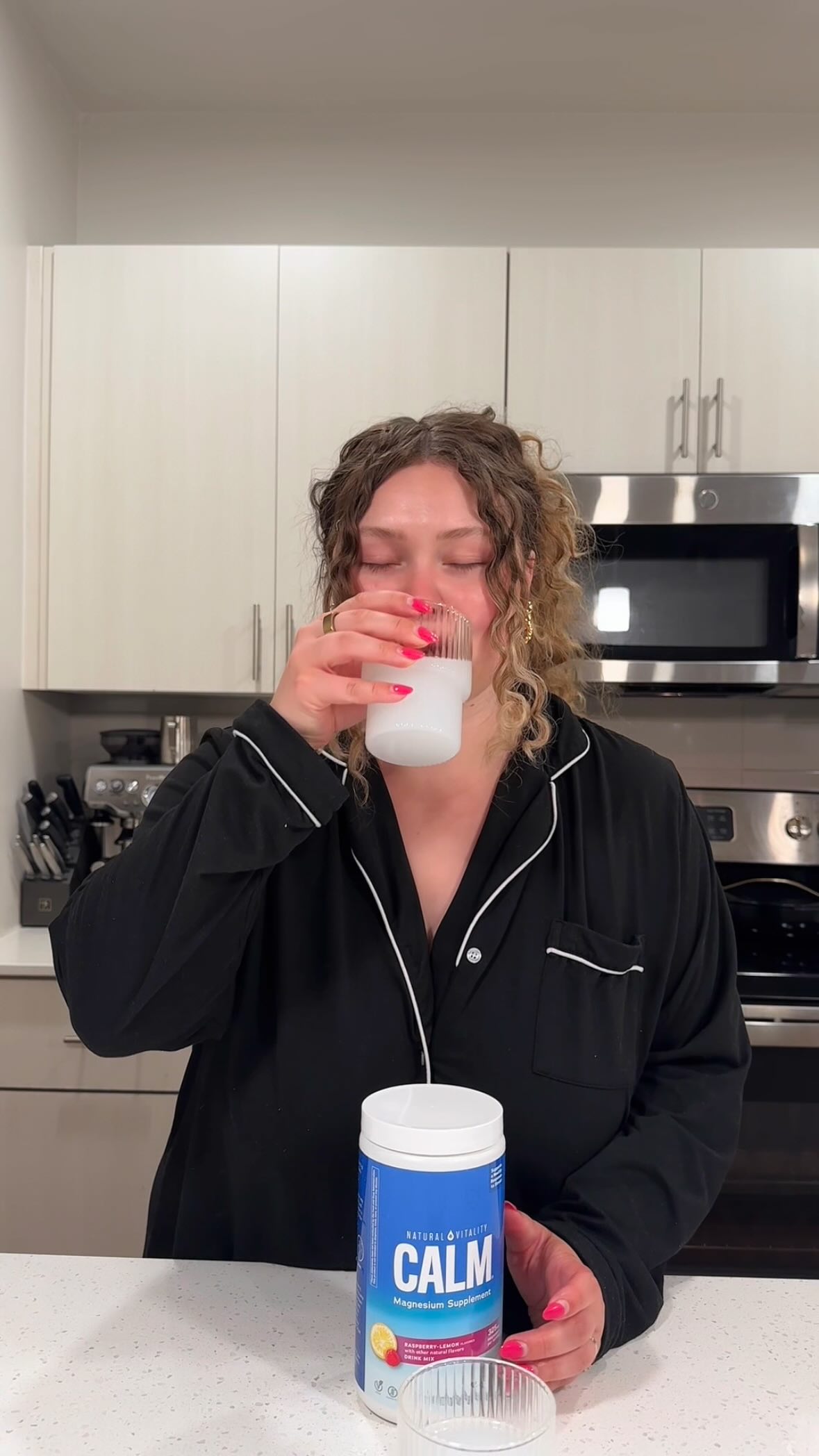 Instagram post by @ourdisposablelife_ for Natural Vitality. Caption reads: Day 59 of the ONEFORTY CHALLENGE🎉✨

RULES:
• 10k....