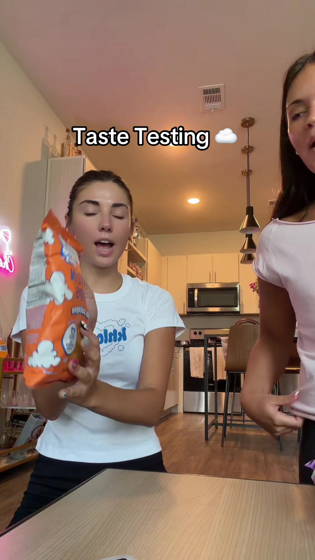 TikTok post by @squaitlyn for Khloud. Caption reads: @KhloudFoods @Khloé Kardashian #ad you could say....