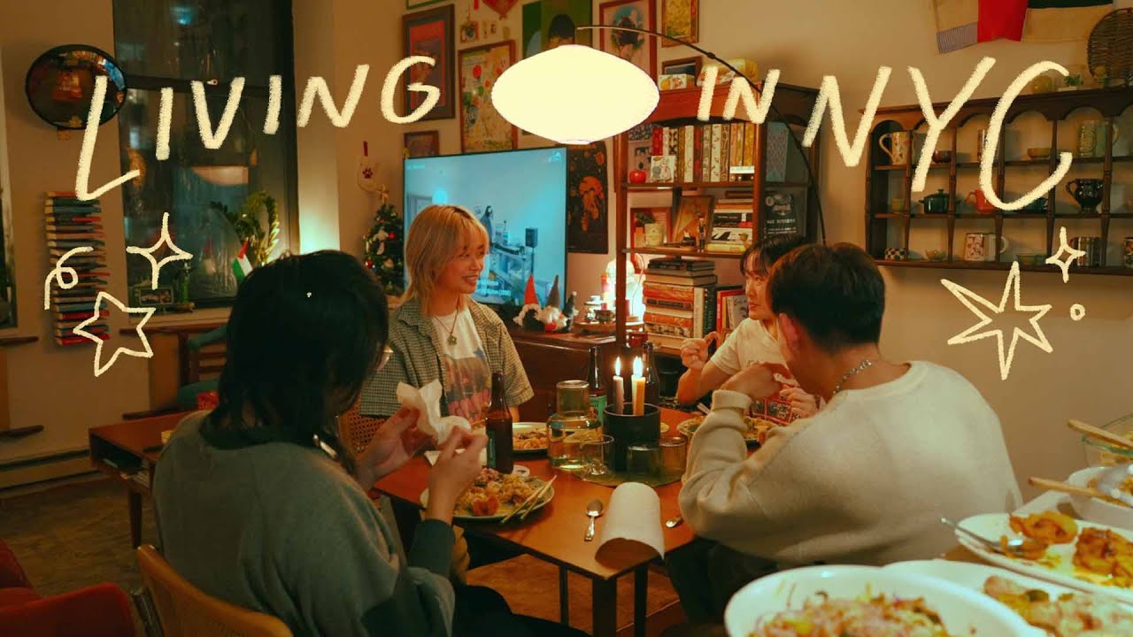 YouTube post by @withlovelinh for Rosetta Stone. Caption reads: a week in new york ♡ slow slice of life.