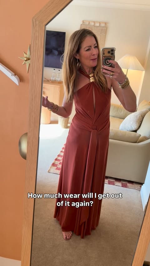 Instagram post by @doesmybumlook40 for Reiss. Caption reads: [...] @johnlewis own brand 3 @amandawakeley 4....