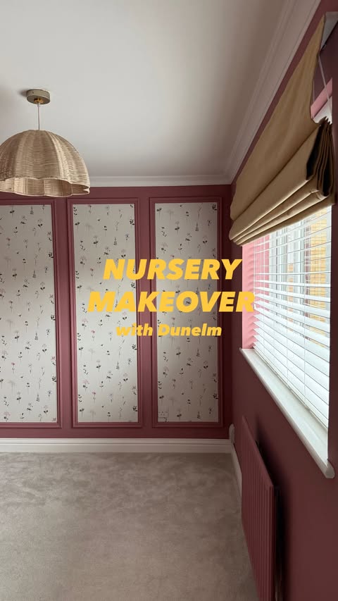 Instagram post by @_homeofshade for Dunelm. Caption reads: [...] room organised before she gets here.....
