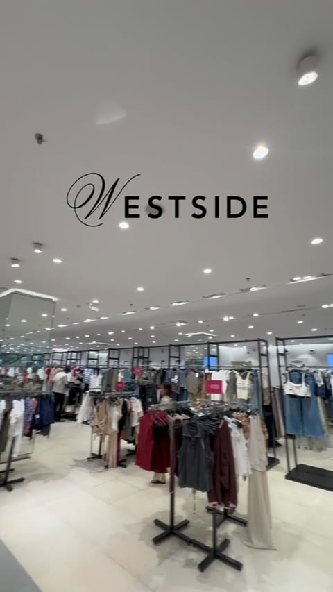 Instagram post by @durvaapawaskar for Westside Stores. Caption reads: This is your sign to visit the best stocked stores....