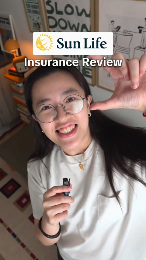 Instagram post by @alba.nicoleee for Sun Life Philippines. Caption reads: Basahin bago bilhin! Let’s talk about Sun Life’s....