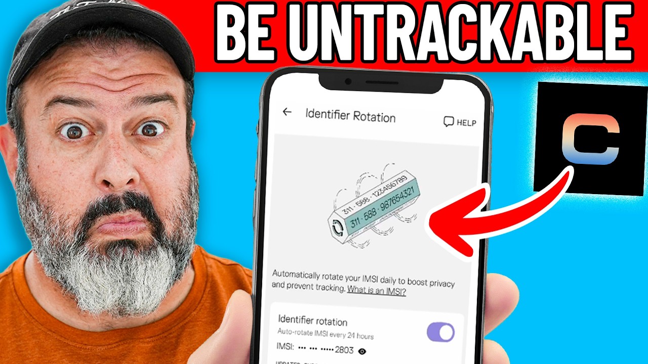 YouTube post by @LironSegev for TED. Caption reads: This new CAPE feature makes you untrackable!.