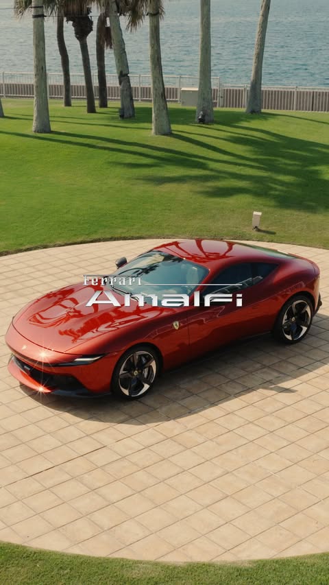 Instagram post by @hide_wolvs for Ferrari. Caption reads: Finally dropped, my official work for Ferrari....