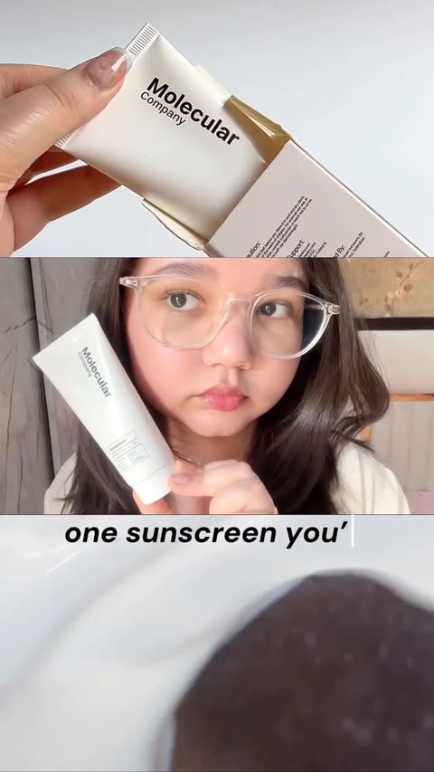 Instagram post by @luvavny_ for Molecular Company. Caption reads: Comment for the link🤍☀️ @molecularcompany....