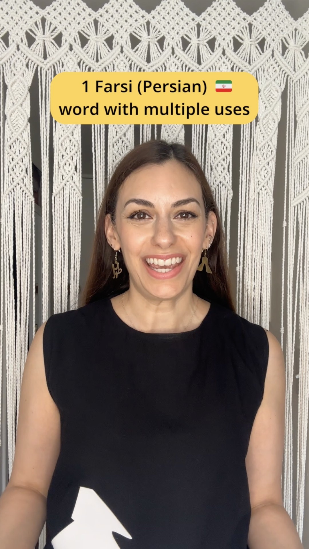 Instagram post by @mypersiancorner for Rosetta Stone. Caption reads: بفرمایید (befarmâyid) is a very polite and....