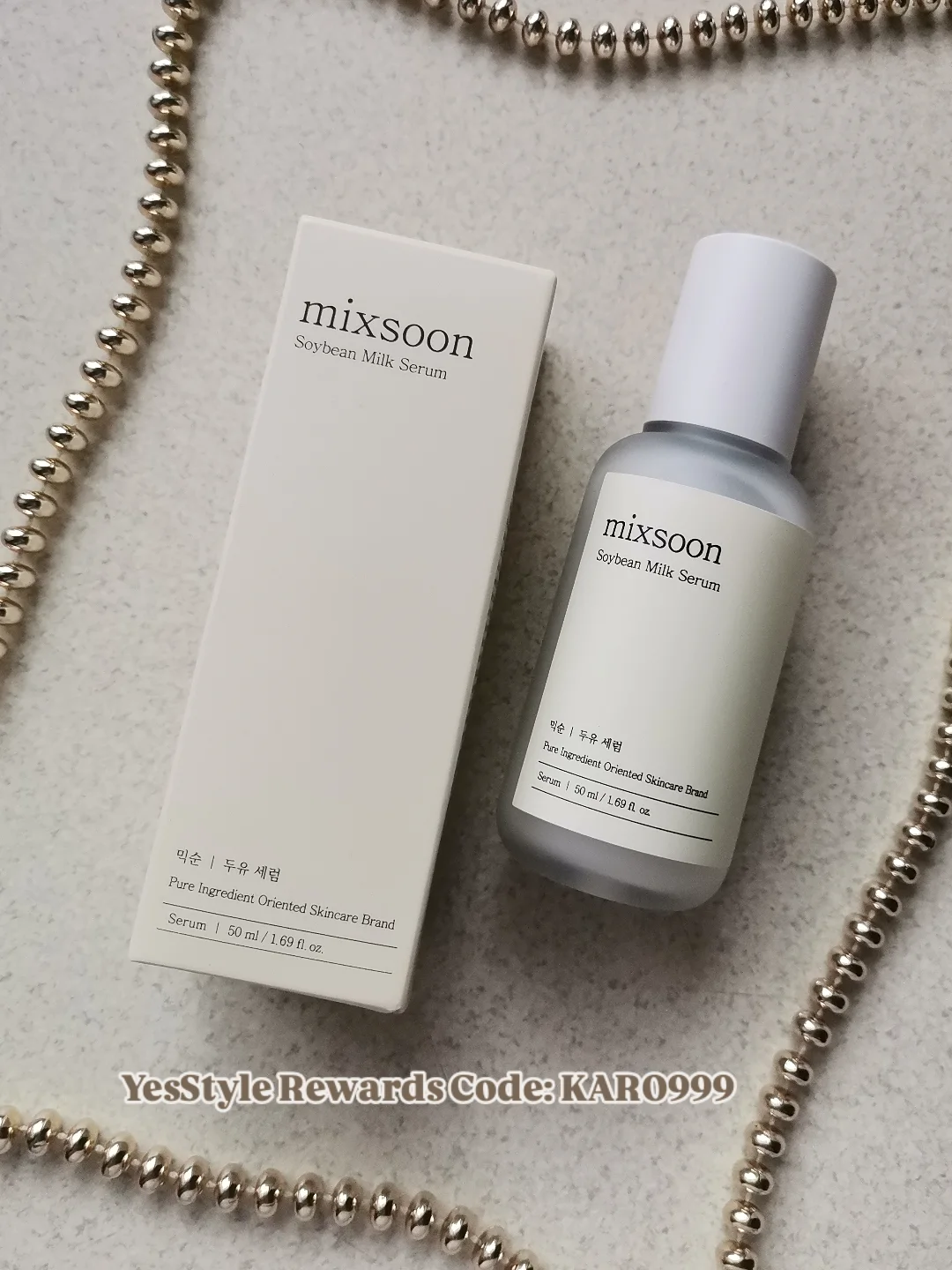 Instagram post by @_mrs_karo_ for Wizaz.pl. Caption reads: ✨ YesStyle Rewards Code: KARO999 ✨

The Mixsoon....