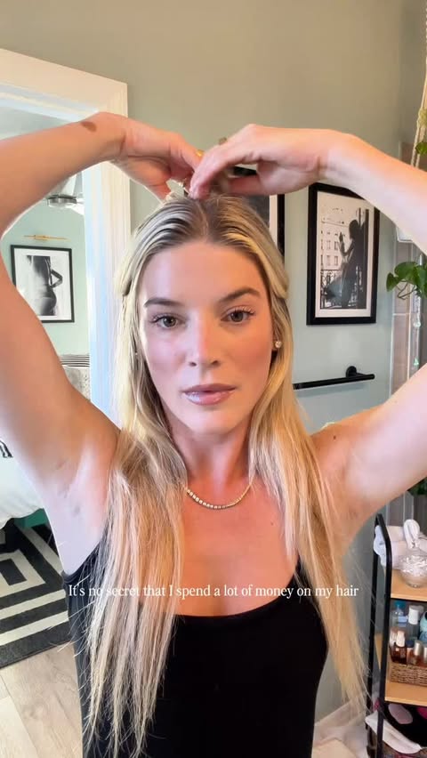 Instagram post by @toristateofmind for CHI Haircare. Caption reads: Using CHI Haircare just makes sense ✨As a girl....
