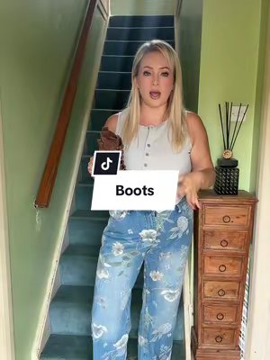 TikTok post by @charlottescrunchymama for Loud Look. Caption reads: [...] your ankle boots that you need yet?!....
