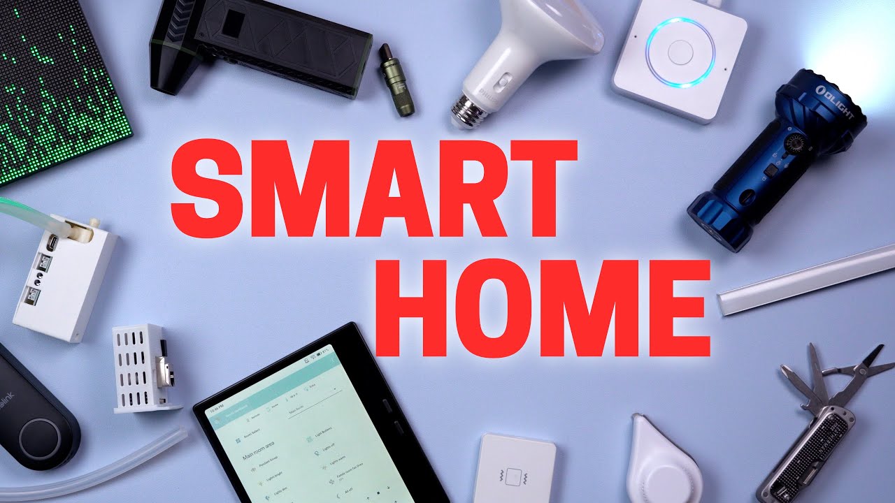 YouTube post by @SmartHomeSolver for Reolink. Caption reads: 20 Cool Smart Home Devices You’ll Actually Want!.