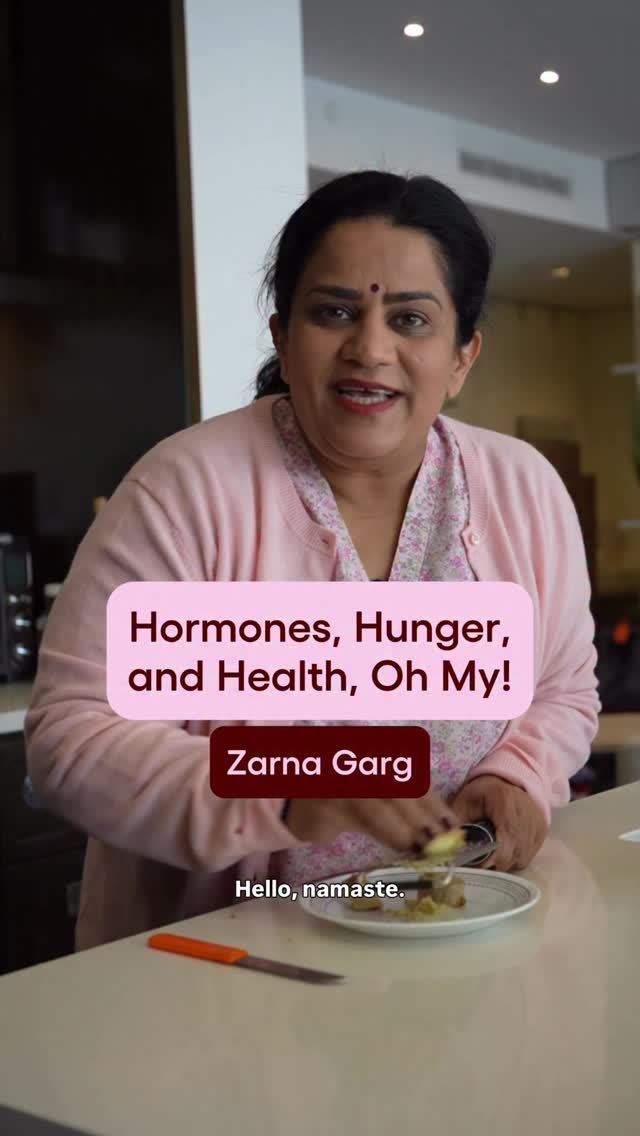 Instagram post by @zarnagarg for WeightWatchers. Caption reads: One stop for perimenopause, menopause, and weight....