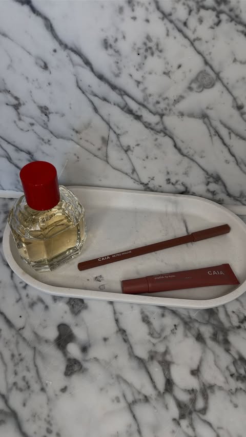Instagram post by @laralehrmann for CAIA Cosmetics. Caption reads: [...] hydration. The perfect everyday duo....