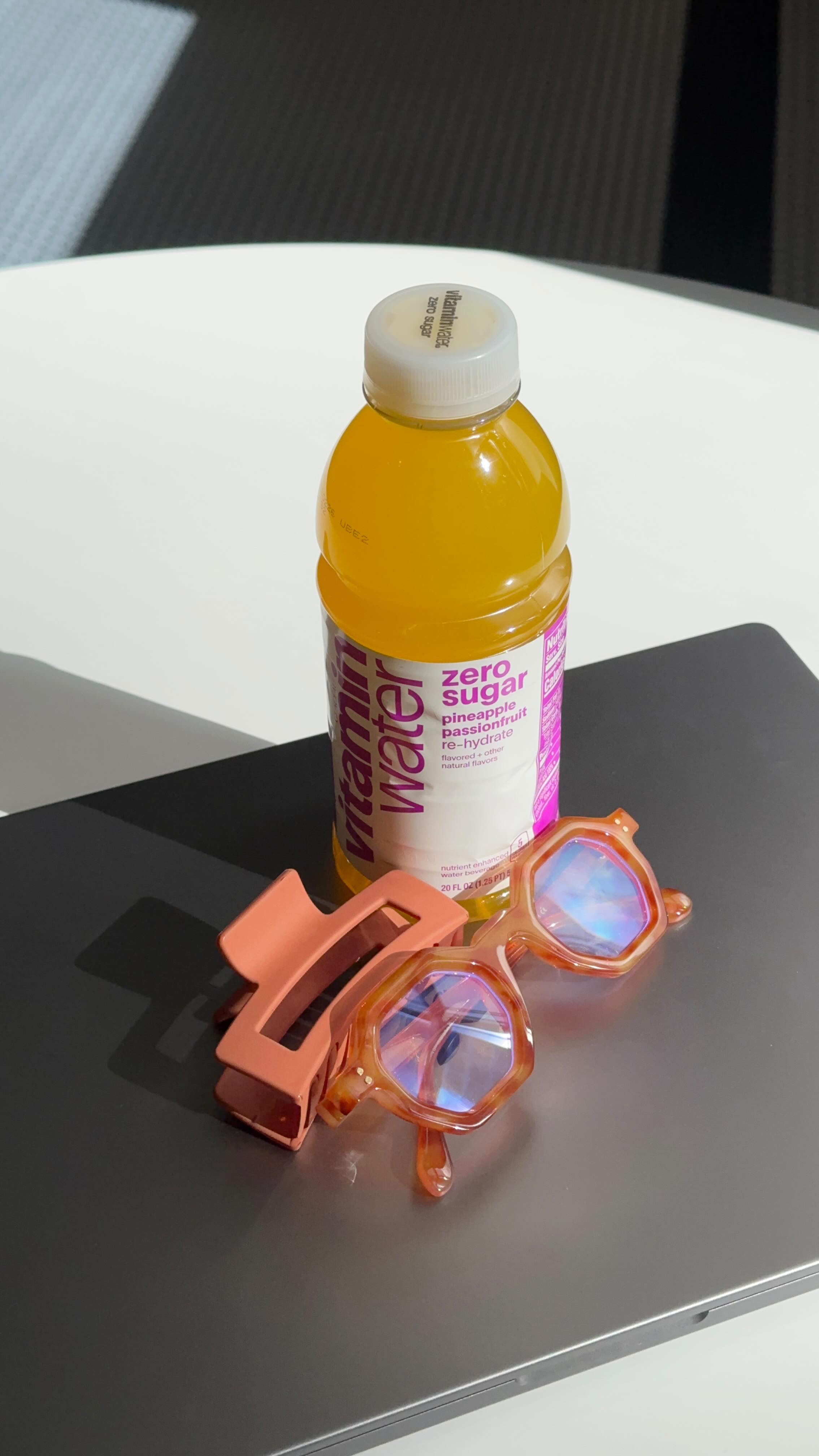 Instagram post by @autumn_gruber for vitaminwater. Caption reads: the best party of my chaotic days!! delicious....