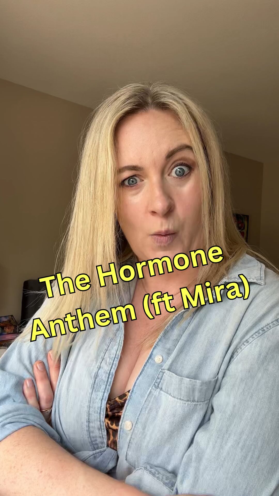 Instagram post by @ilovefarideh for Mira Fertility. Caption reads: #ad 120 years since hormones were discovered and....