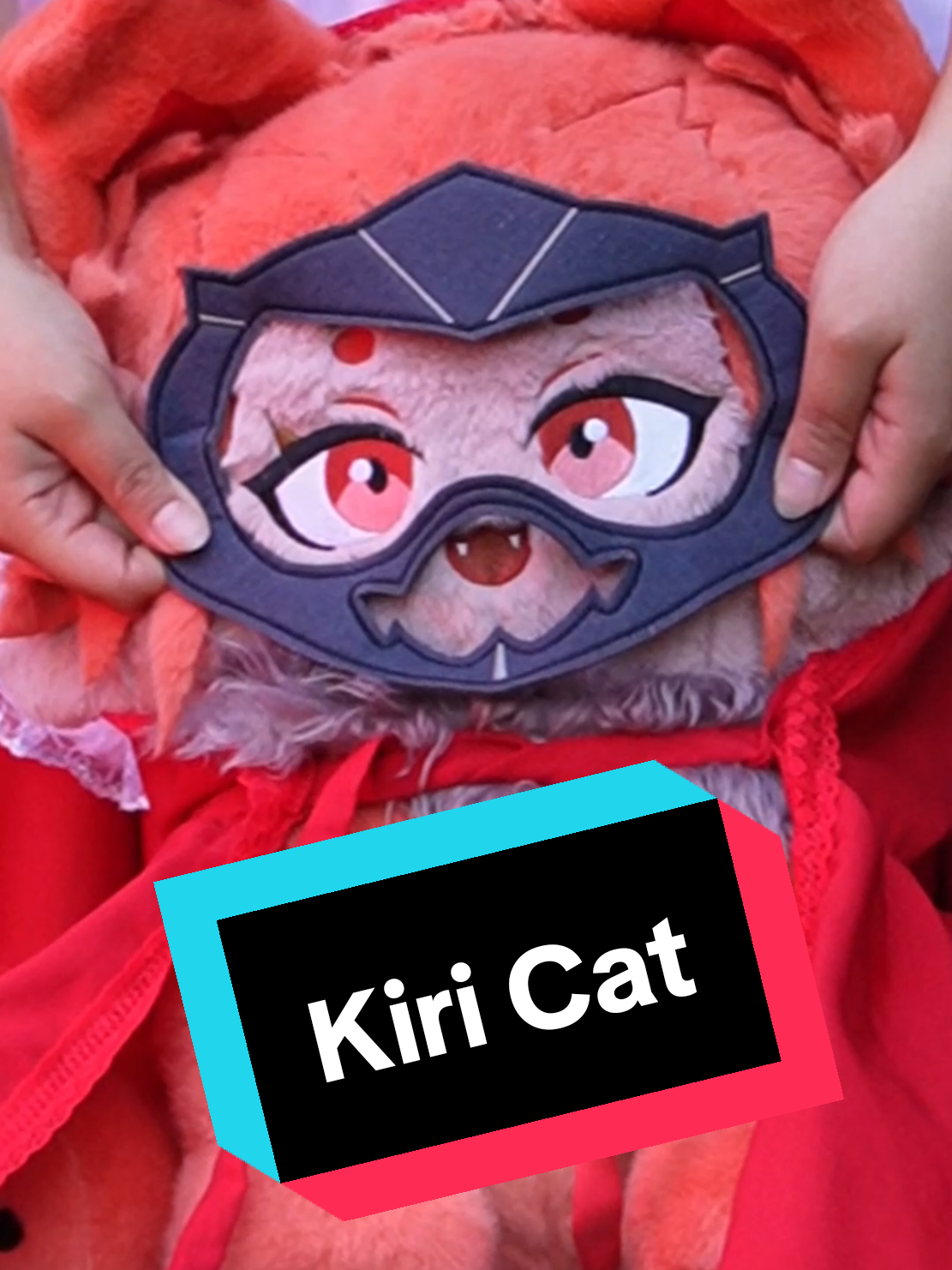 TikTok post by @sakusofi for Plushshop. Caption reads: [...] CÓDIGO DE DESCUENTO "saku" para -5% en....