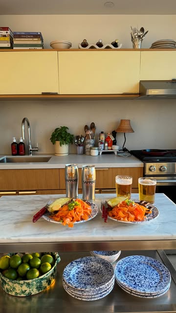 Instagram post by an influencer for Sapporo Beer USA. Caption reads: [...] potatoes paired with @sapporobeerusa #ad21....