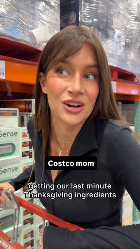 Instagram post by @amandamccants for Cora. Caption reads: @our.cora and her husband are keeping her dry this....