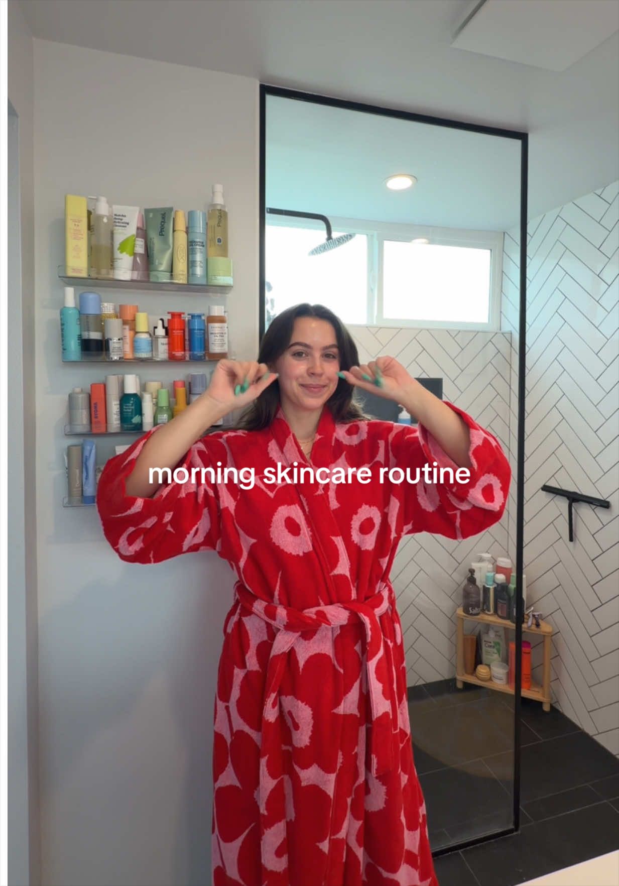 TikTok post by @sydneyheinemann for Cocokind. Caption reads: [...] madecassoside blemish pad @cocokind calming....