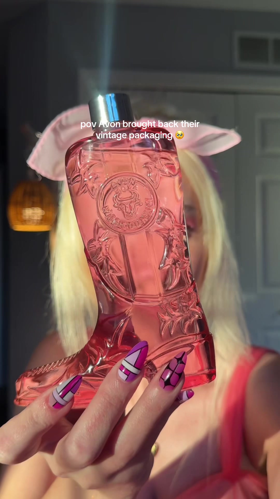 TikTok post by @livvyloveasmr for Avon. Caption reads: Everyone’s been begging Avon to bring their....