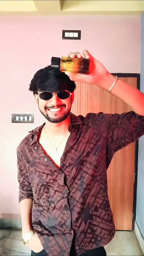 Instagram post by @sayan_sardar._ for La'French Perfume. Caption reads: One spray. Endless attention @lafrenchperfumes....