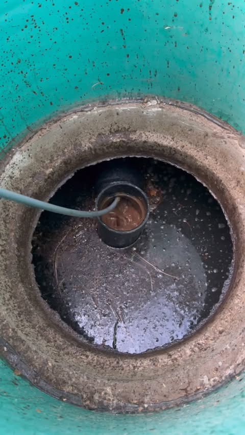 Instagram post by @re.plumb for Milwaukee Tool. Caption reads: broken pipe led to root intrusion. cleared,....