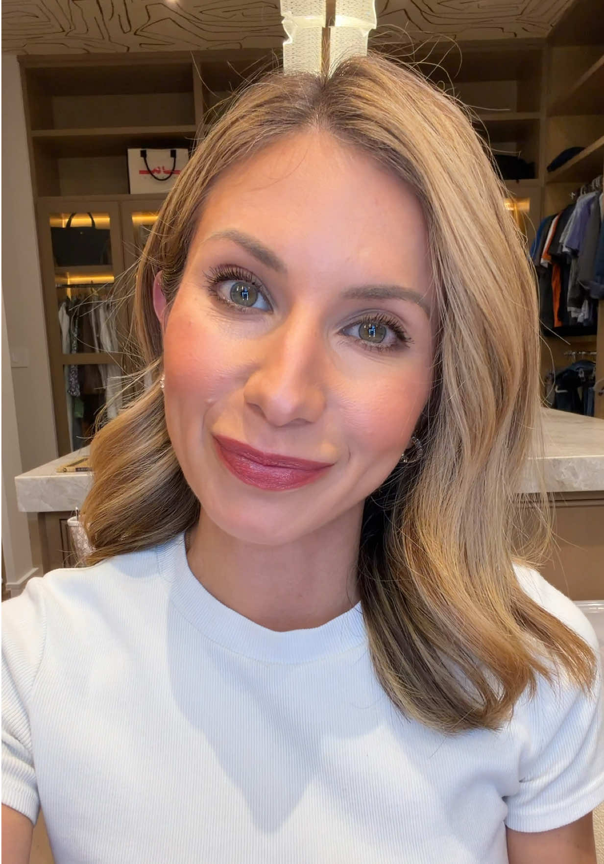 TikTok post by @lisajmakeup for BK Beauty. Caption reads: [...] older? 💖 Because it’s my birthday, @BK....