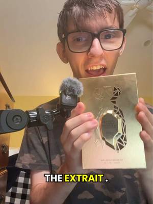 TikTok post by @darkarmedscents for Arabiyat Prestige. Caption reads: [...] New Mahd Al Dhahab Extrait By @Arabiyat....