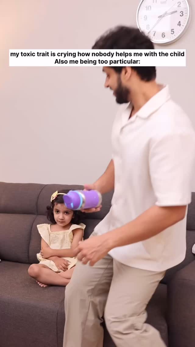 Instagram post by @humhainvarsha for Mother Sparsh. Caption reads: Is it only me? 

I’ve been using @mothersparsh....