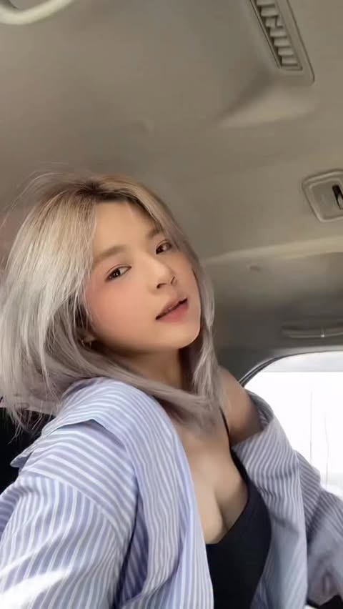 Instagram post by @kristyhui_ for Partipost. Caption reads: [...] a long day🌙

 #COSMODERM #Niacinamide....