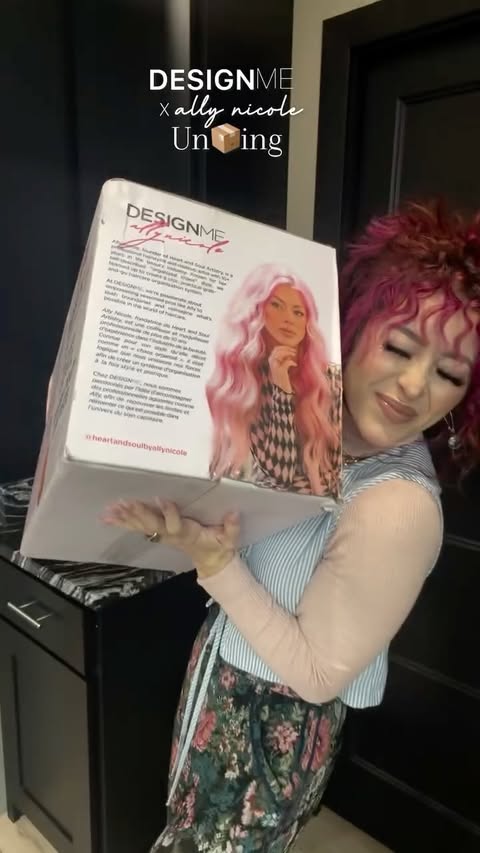 Instagram post by @hairby_chanelprince for DESIGNME Hair. Caption reads: [...] you to @heartandsoulbyallynicole &....