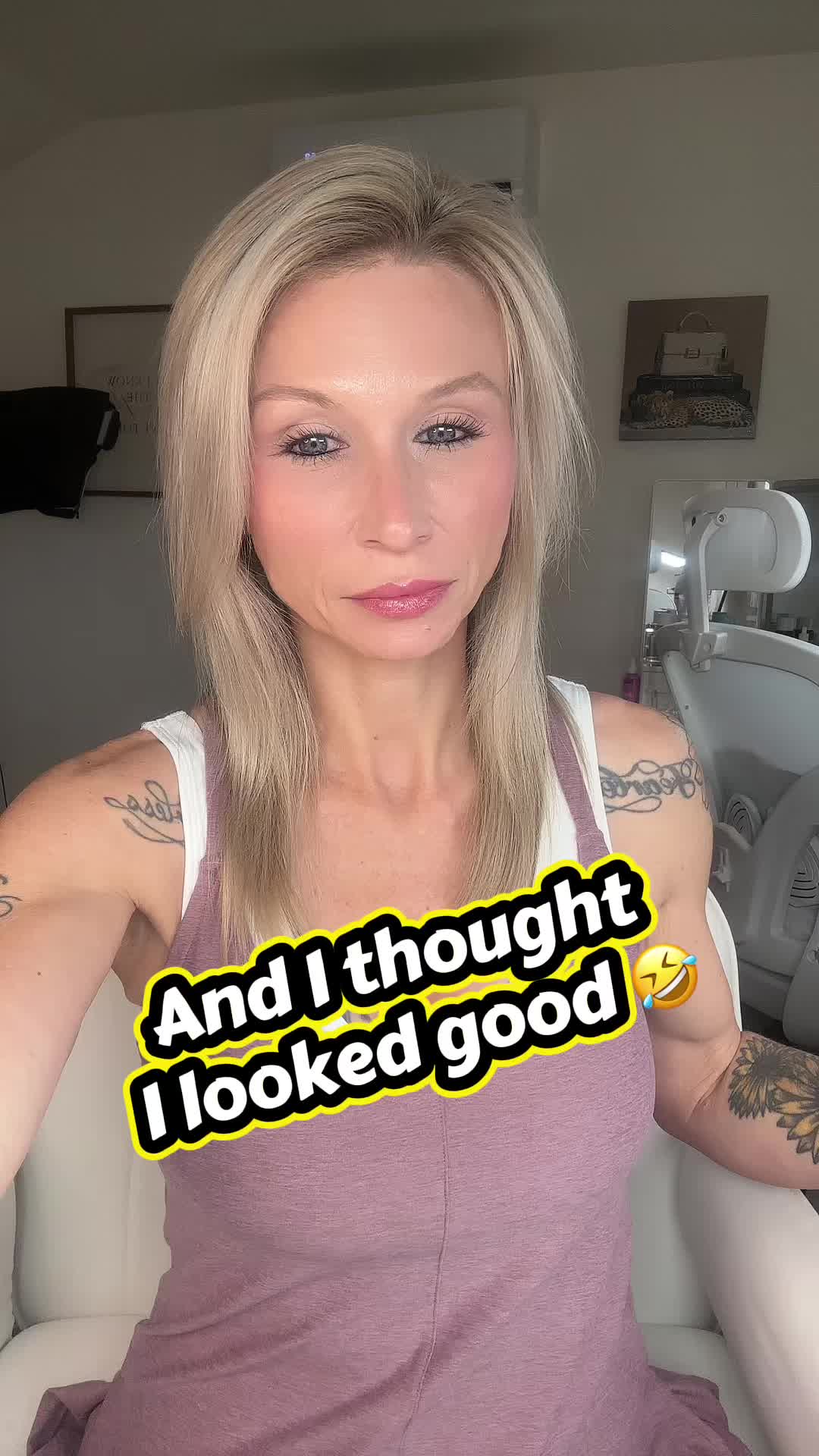TikTok post by @hair_with_sheena for HerStyler Haircare. Caption reads: My hair feels so soft!! #hairtok #frizzyhairfix....