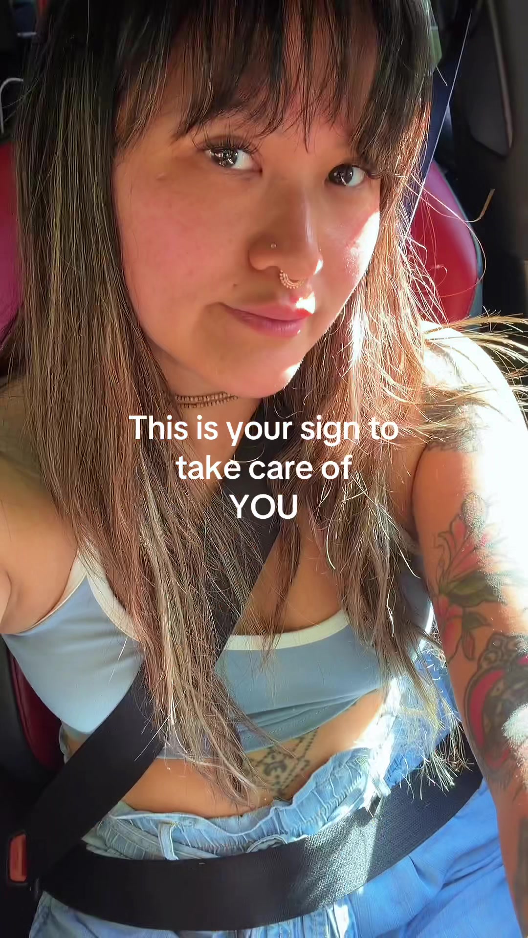 TikTok post by @sundarisocialhaus for Cymbiotika. Caption reads: [...] only been a week. I’m 35 years old.....