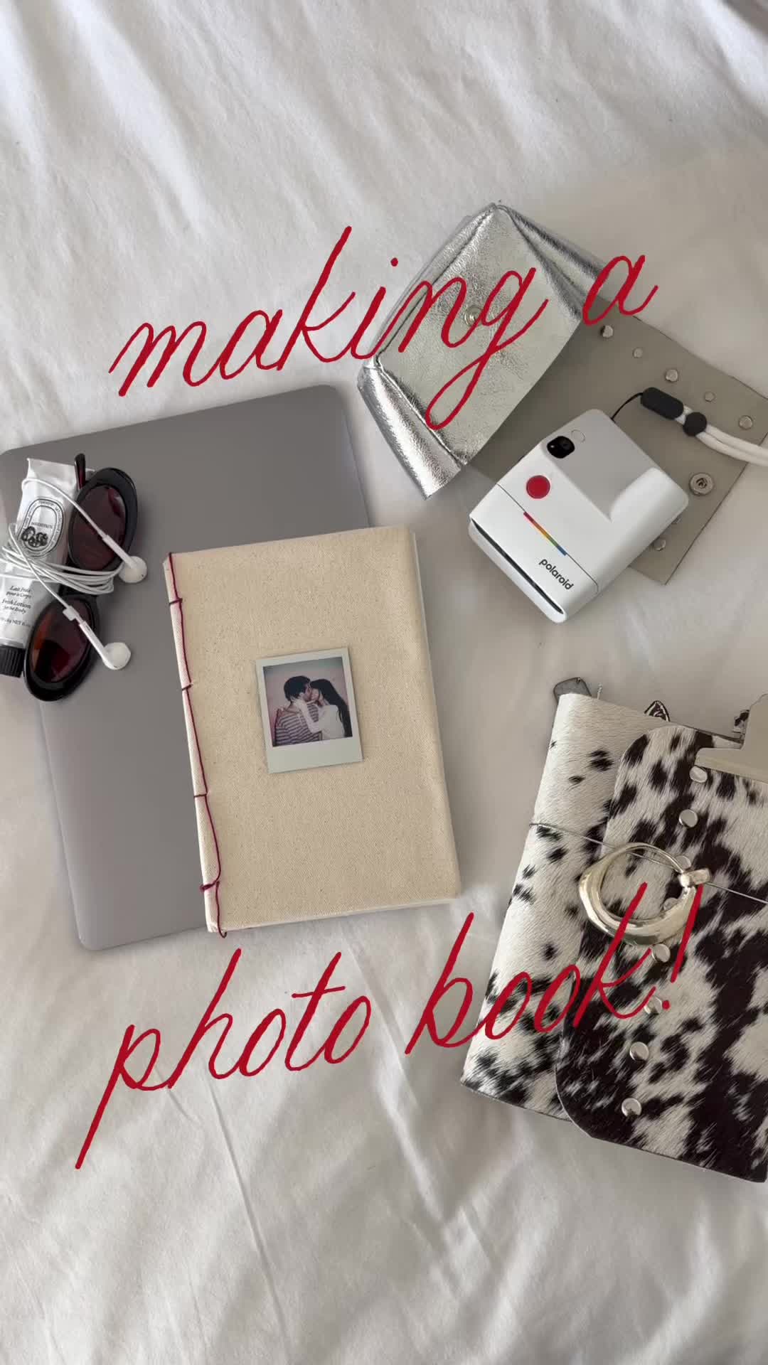 TikTok post by @tamaraedenn for Polaroid. Caption reads: [...] preserved by hand. Captured with the....