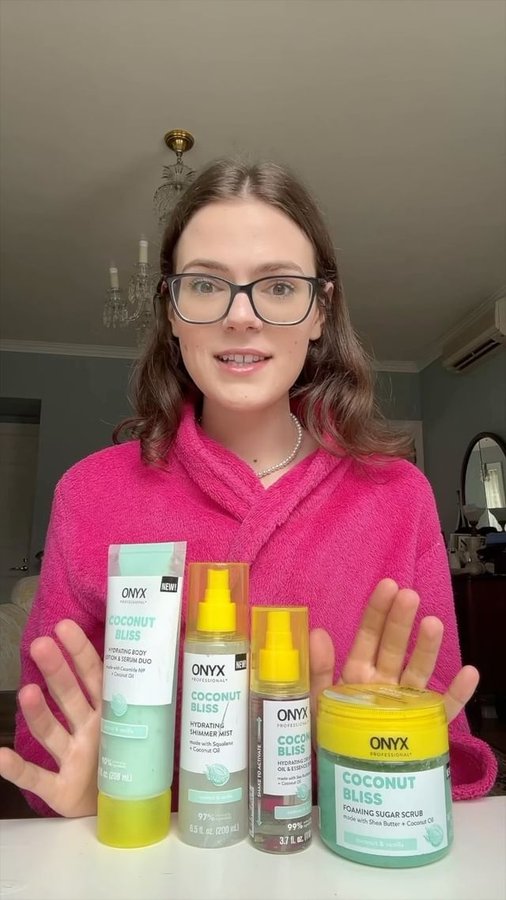 Instagram post by @perfumerism for Onyx Brands. Caption reads: layer like a pro with @onyxbrands....