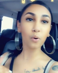 Instagram post by @queennaija for Beauty Bakerie. Caption reads: [...] y’all girl officially is a part the....