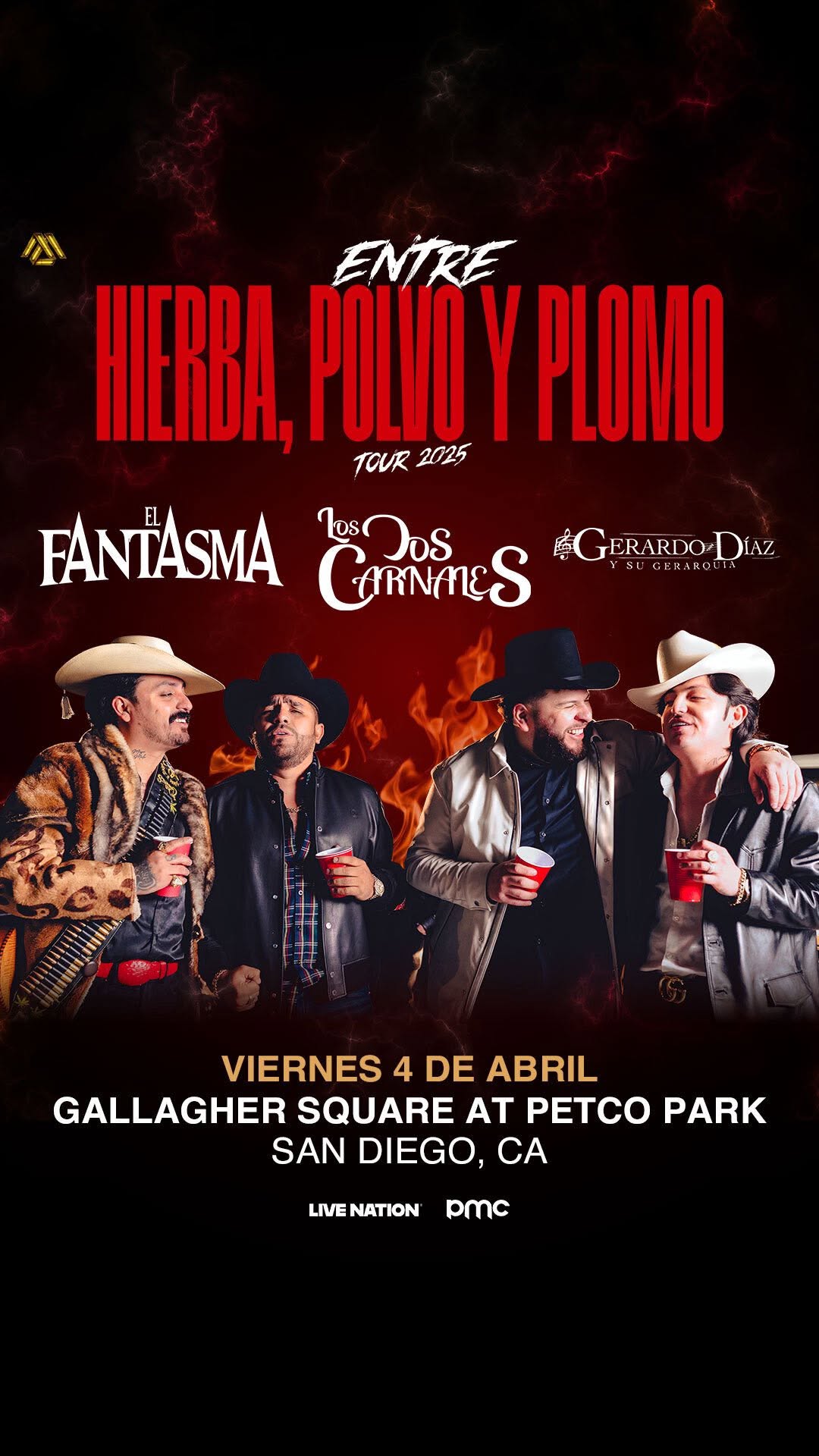 Instagram post by @los2carnales for Petco. Caption reads: ¡Gente de San Diego! Ya casi es tiempo para la....