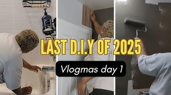 YouTube post by @JustSimplyRose for BODEGAcooler. Caption reads: HOME UPGRADE VLOG-THE LAST DIY FOR 2025 | A COZY....