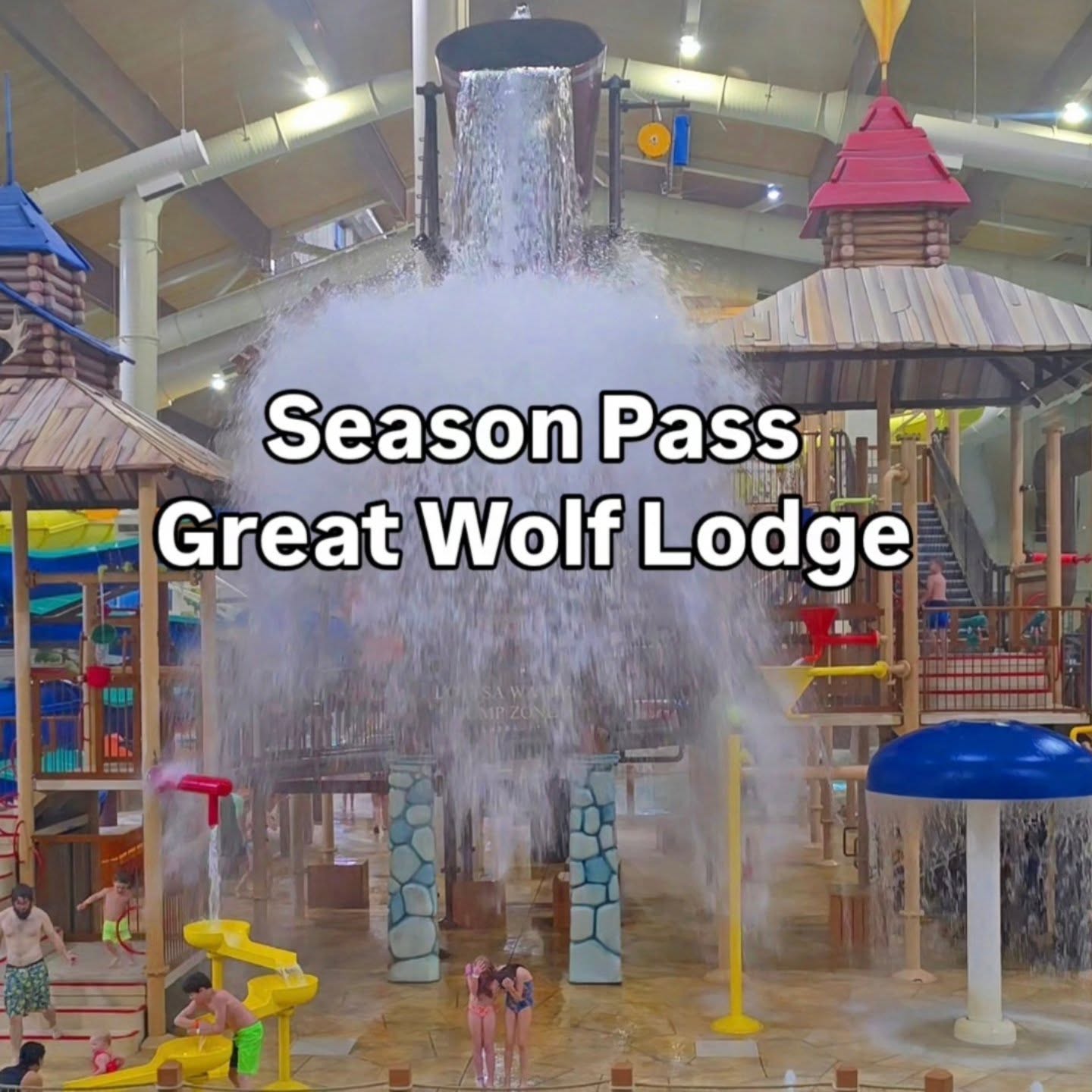 Instagram post by @horsingaroundla for Great Wolf Lodge. Caption reads: [...] California this summer? ☀️💦 @GreatWolfLodge....