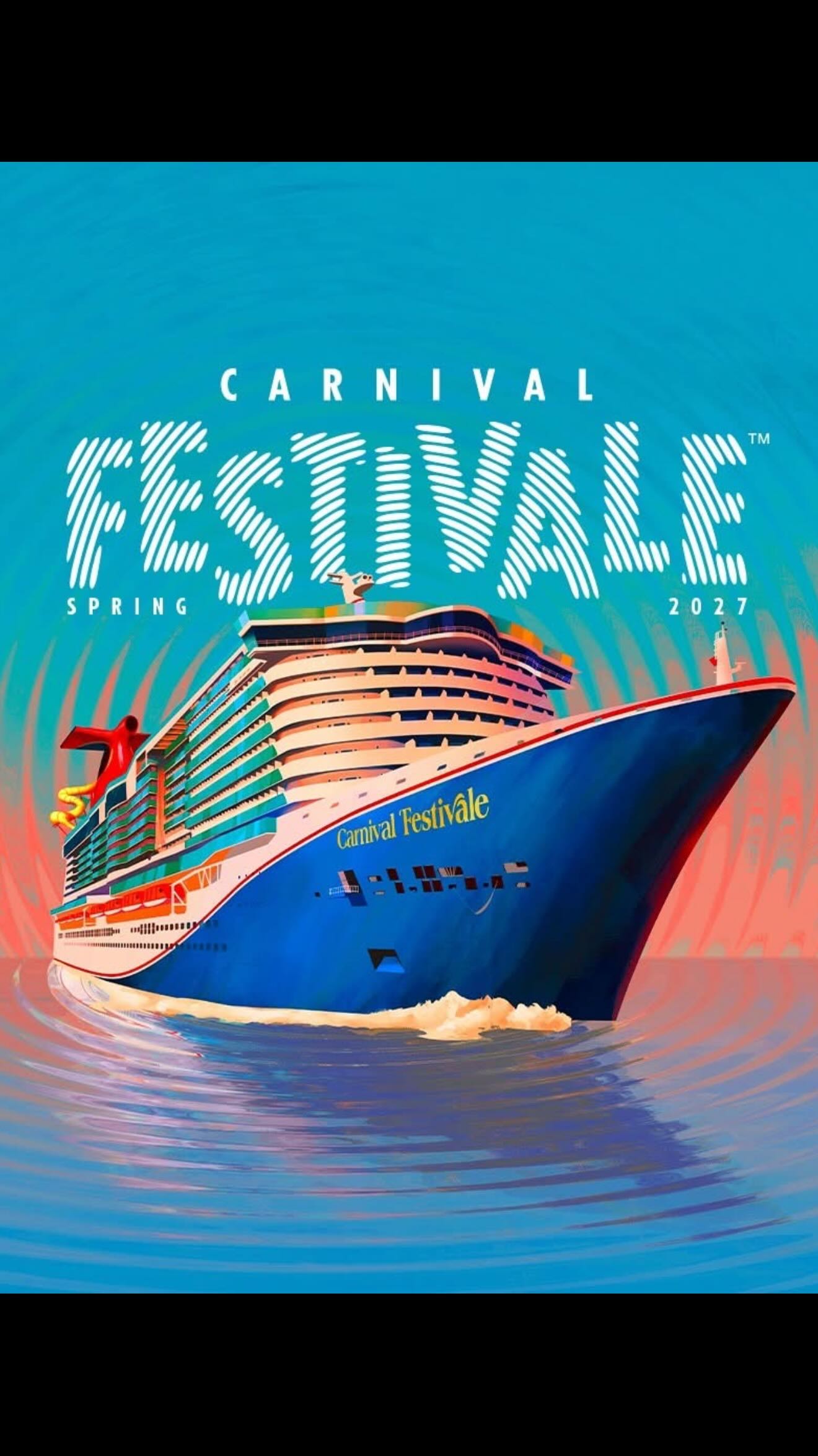 Instagram post by @_kyndallfire_ for Carnival. Caption reads: 📣 HAVE YOU HEARD THE NEWS?!? Carnival’s newest....