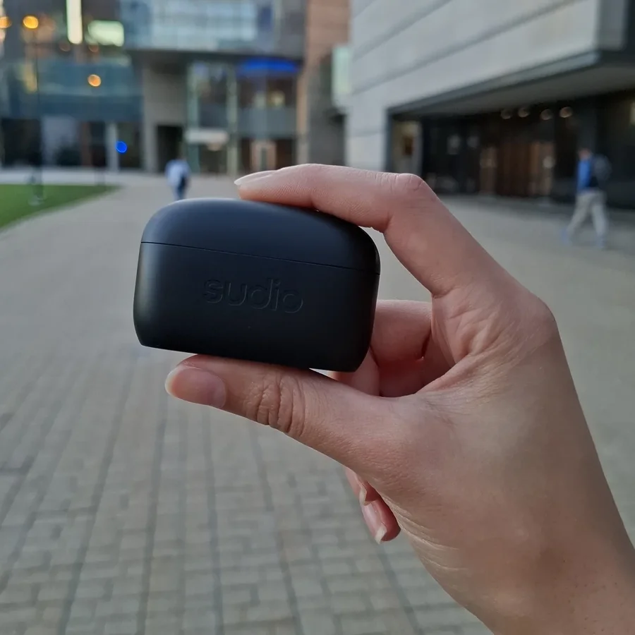 Instagram post by @yourtypicalgiggle for Sudio. Caption reads: A wild photo taken through the Instagram app !....