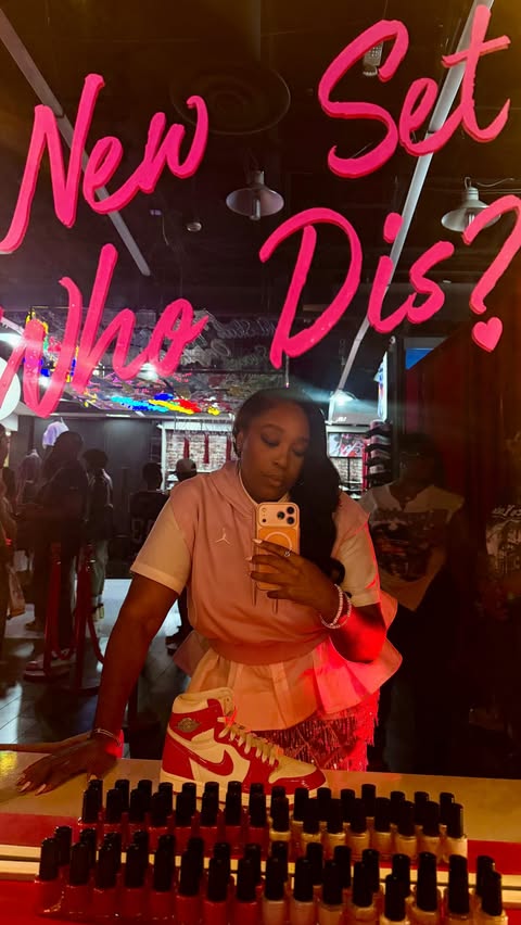 Instagram post by @hougottatrythis for Jordan. Caption reads: [...] event hosted by @jmulan , Shoe Palace &....
