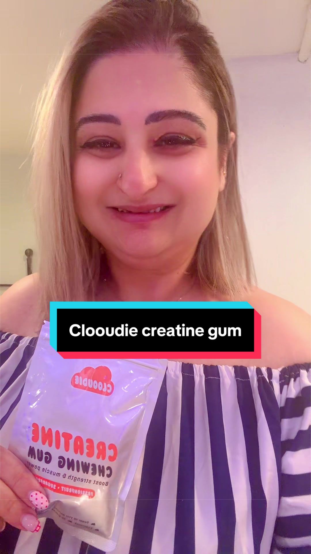 TikTok post by @geetikapoor for Clooudie. Caption reads: [...] and loosing weight. #geetikapoor♥️....