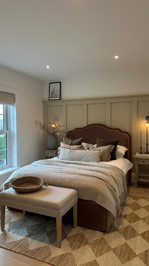 Instagram post by @chloe_countryhomerenovation for DUSK. Caption reads: [...] welcoming the second you walk in, with....