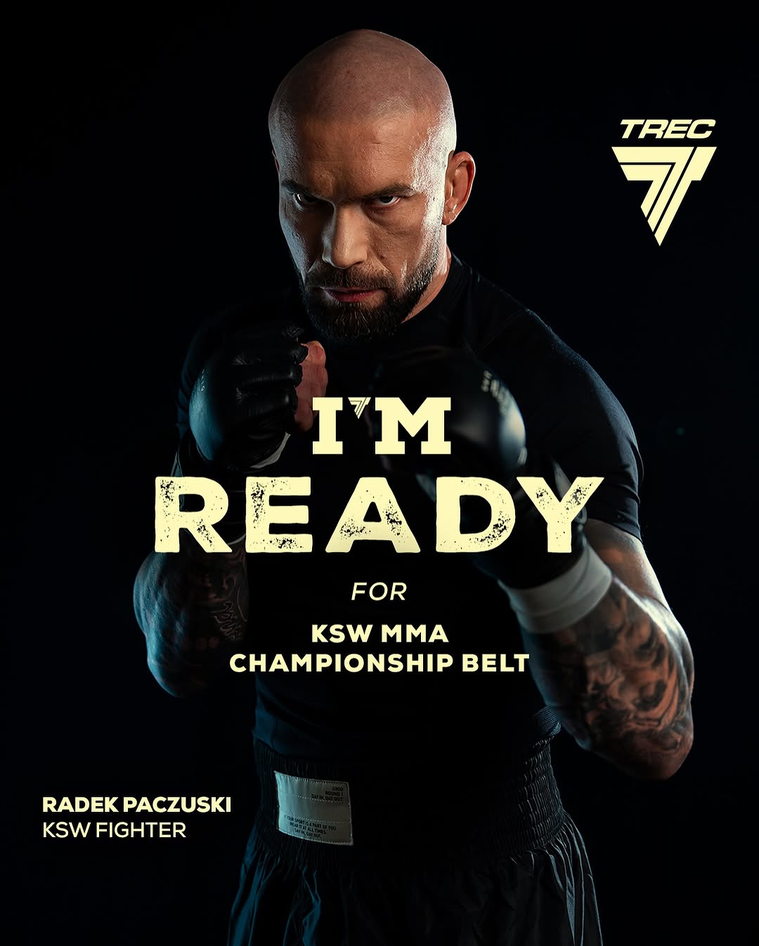 Instagram post by @radekpaczuski for Trec Nutrition. Caption reads: KONKURS! 🎉🔥

Nowy rok, nowe cele, nowe wyzwania!....