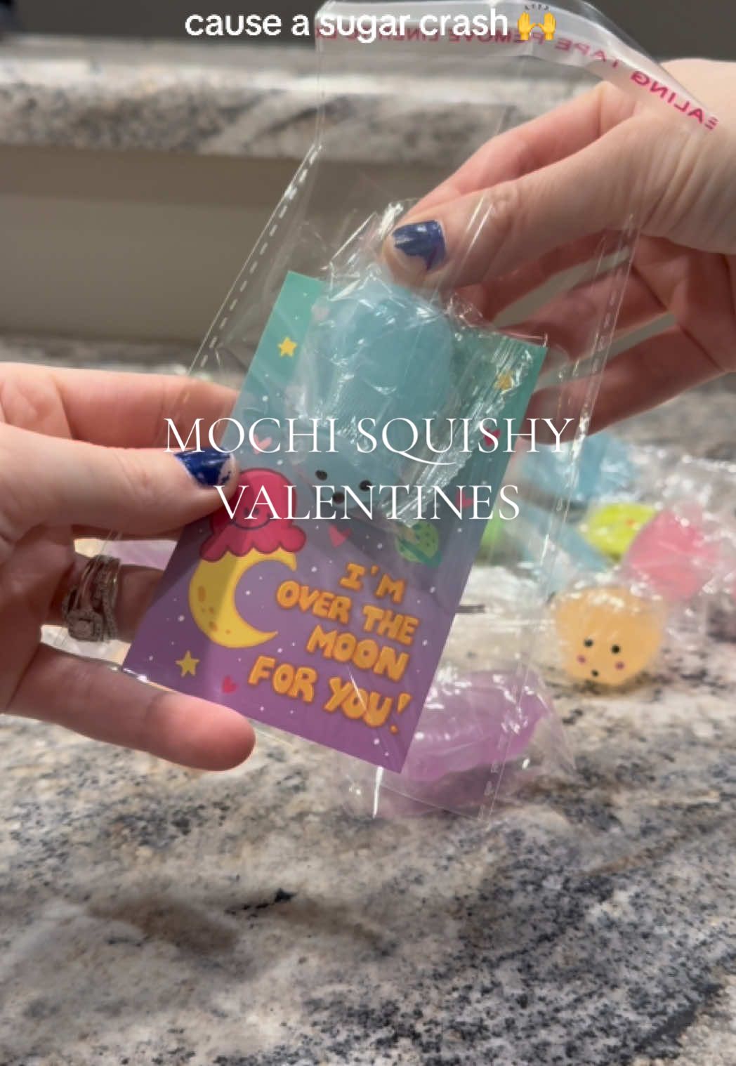 TikTok post by @kbrandt95 for Joyfy. Caption reads: [...] #kidsvalentines #valentinesday @Joyfy-US-2.