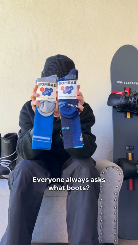 Instagram post by @jjthomas_ for Bombas. Caption reads: I’m partnering with @bombas on this one and....