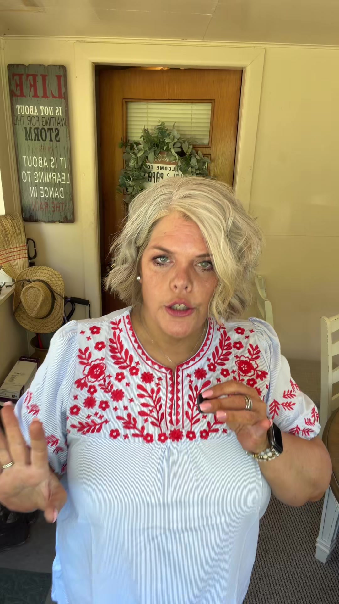 TikTok post by @annea_everydayfashions for SageVell. Caption reads: This BOHO short from @Sage Vell was a yes as soon....